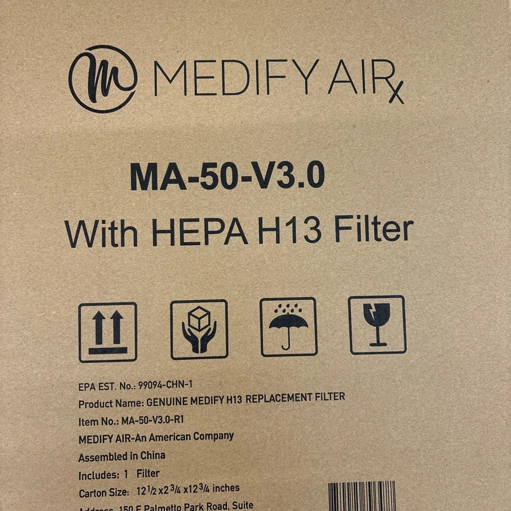 Medify Air White Air Purifier MA-50-V3.0 FILTER - Picture 3 of 5